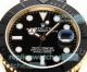 Clean Factory New Yellow Gold Rolex Yachtmaster 42 Watch Black Rubber Band Cal 3235 (5)_th.jpg